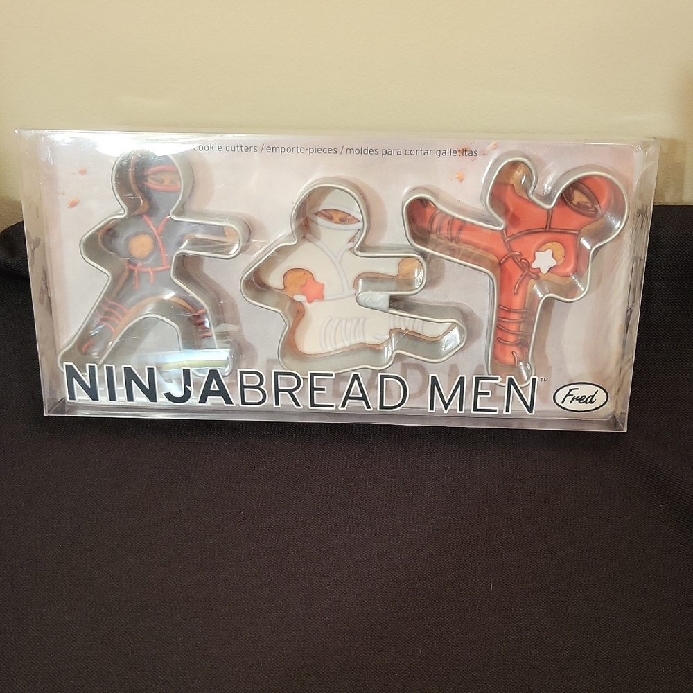 Fred Ninjabread Men Cookie Cutter Set -